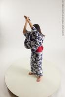 JAPANESE WOMAN IN KIMONO WITH SWORD SAORI 07A
